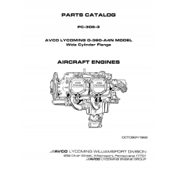 Lycoming Parts Catalog PC-306-3 O-360-A4N