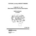Lycoming Parts Catalog PC-306-8 O-360-C4F & -C4P