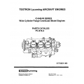 Lycoming Parts Catalog PC-615-4 IO-540-W Series