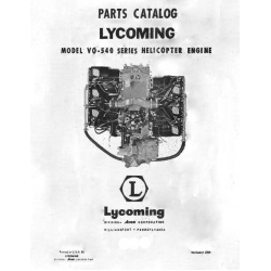 Lycoming Parts Catalog VO-540 Series Helicopter