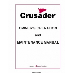 PCM Crusader L510001-10 Marine Engines Owner's Operation and Maintenance Manual 2010