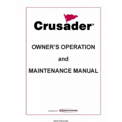 PCM Crusader L510019-06 Marine Engines Owner's Operation and Maintenance Manual 2006