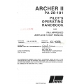 Piper Archer II PA-28-181 Pilot's Operating Handbook and Flight Manual VB-1120_v2019