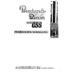 Beechcraft C55 Baron Owner's Manual 