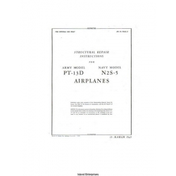Boeing-Stearman PT-13D and N2S-5 Airplanes Structural Repair Instructions