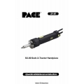 Pace SX-80 Sodr-X-Tractor Handpiece Operation & Maintenance Instructions