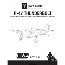 Republic Parkzone P-47 Thunderbolt Instruction Manual