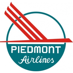 Piedmont Airlines Aircraft Decal/Logo 10''diameter!