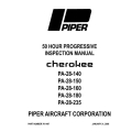 Piper Cherokee 50 Hour Progressive Inspection 761-497 