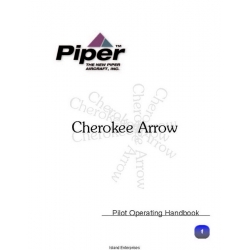 Piper Cherokee Arrow PA-28-180R Pilot's Operating Handbook 1979