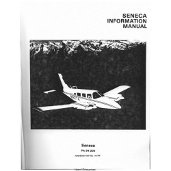Piper Seneca PA-34-200 Information Manual 1975 Part # 761-506