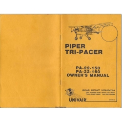 Piper Tri-Pacer PA-22-150 & PA-22-160 Owner's Manual & Operation and Maintenance