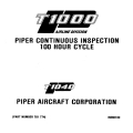 Piper T-1040 Continuous Inspection 100 Hour Cycle 761-774