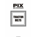 Pix Tractor Belts for Industrial, Lawn and Garden Tractors Manual