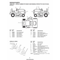 Poulan PO15538LT (96012006803) Tractor & Ride Mower Repair Parts Manual