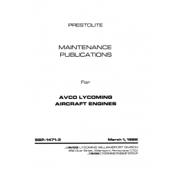 Lycoming Prestolite Maintenance Publications