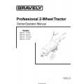 Gravely Professional 2-Wheel Tractor Owner/Operator Manual