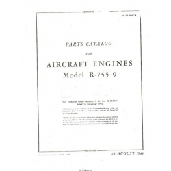 Jacobs R-755-9 Engine Parts Catalog