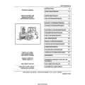 R60SL-DC Clean Burn Diesel , 6,000 LB Capacity TM 10-3930-669-34 Forklift General Support Maintenance Manual 1997