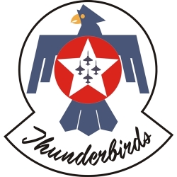Thunderbirds Aircraft Logo,Decals!