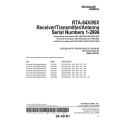 Collins RTA-84X-85X Receiver/Transmitter/Antenna Component Maintenance Manual with IPL 34-40-81