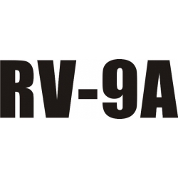 RV-9A Aircraft Decal,Sticker 3''high x 13''wide!