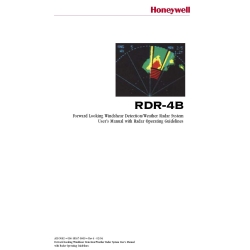 RDR-4B User's Manual with Radar Operating Guidelines 006-18167-0000