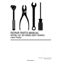 Rasentraktor Rally RE135B92 (96011020900) Lawn Tractor Repair Parts Manual 2005