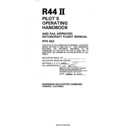 Robinson Helicopter R44 II Pilot's Operating Handbook 2002