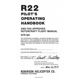 Robinson R22 PILOT'S OPERATING HANDBOOK