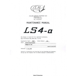 Rolladen- Schneider LS4-A Maintenance Manual 1983 - 1999