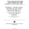 Rotor Blades Sets Parts Nos. 22R1251-11 thru 36 Overhaul Instructions