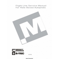S-Tec Flight Line For Rate Based Autopilots Service Manual 2001 - 2003 87102