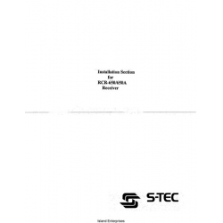 S-Tec RCR-650/650A Receiver Installation Manual
