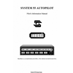 S-Tec System 55 Autopilot Pilot's Information Manual 1999