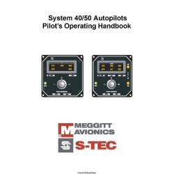 S-Tec System 40/50 Autopilots Pilot's Operating Handbook 2002