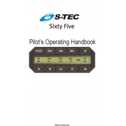 S-TEC Sixty Five Pilot's Operating Handbook 2009