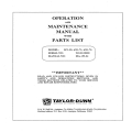 Taylor-Dunn SC1-59, AN1-71, AN1-70 Operation and Maintenance Manual with Parts List MA-159-04