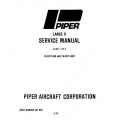 Piper Lance II Service Manual PA-32RT-300/300T $13.95 Part # 761-641