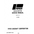 Piper Navajo Chieftain Service Manual PA-31-350 Part # 761-488