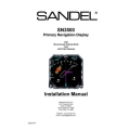 Sandel SN3500 Primary Navigation Display Installation Manual 82005-IM-T