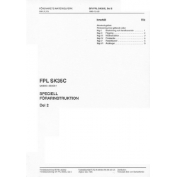 Saab SFI FPL SK35C, Del 2 Flight Manual/POH 1995