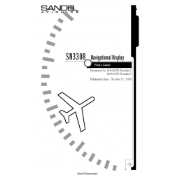 Sandel SN3308 Pilot's Guide 2008