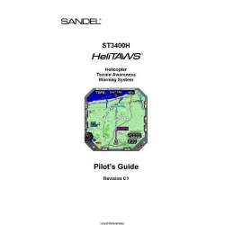 Sandel ST3400H Helicopter Terrain Awareness Warning System Pilot's Guide