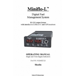 Shadin Miniflo-L Digital Fuel Management System Operating Manual