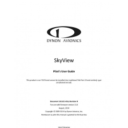 Dynon Avionics Skyview Pilot's User Guide 2014 P/N 101321-016