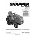 Snapper LT195420 thru CLT24520 Lawn Tractor Series 0 Safety Instructions & Operator's Manual 2007 7102174