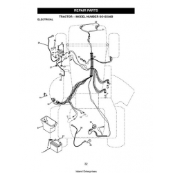 Southern States SO15538B Tractor Repair Parts Manual