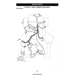 Southern States SP20PH48STA Tractor Repair Parts Manual