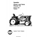 Speedex 1631 Tractor Owner and Parts Manual